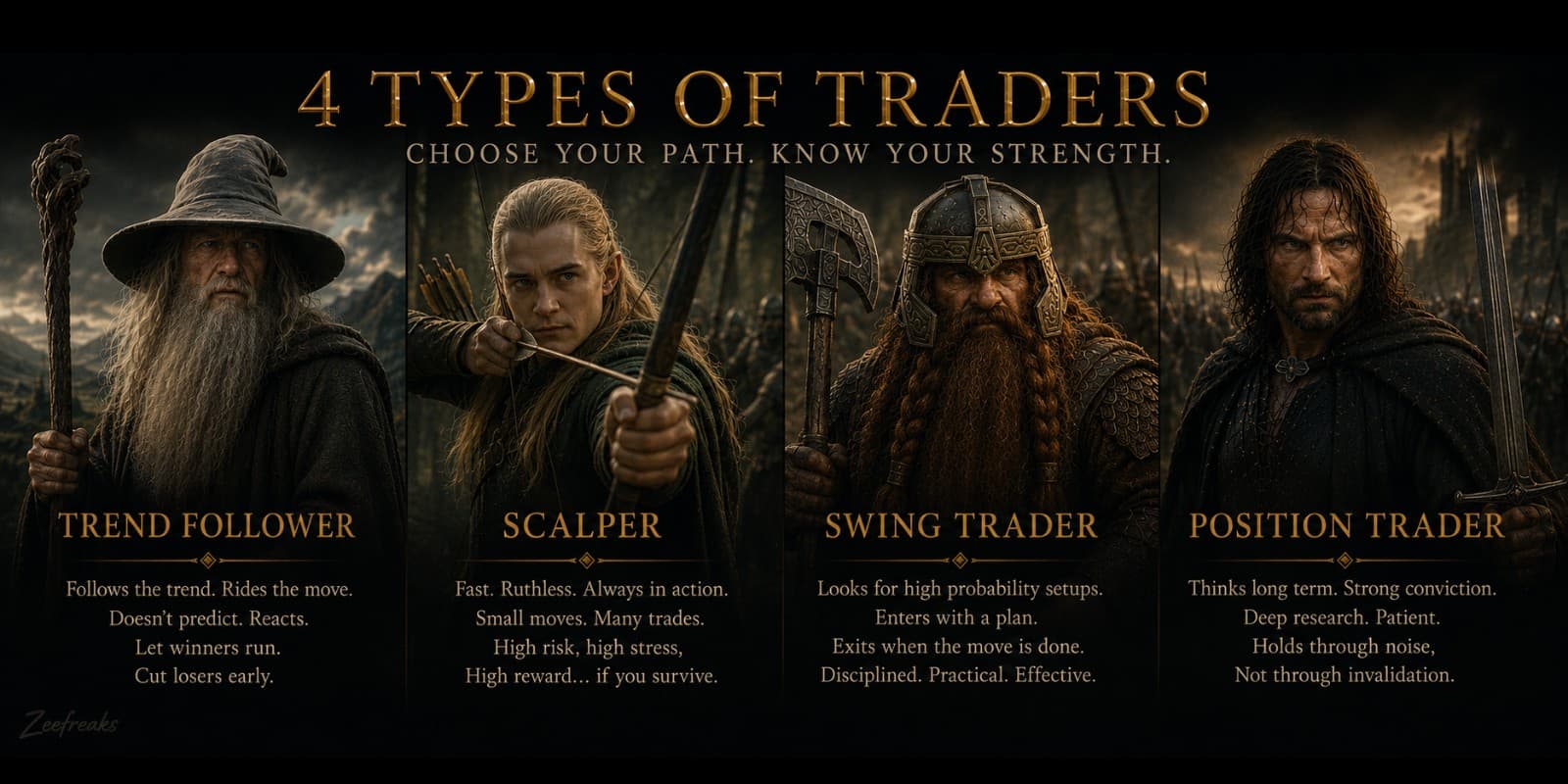 Choose Your Fighter: Scalper, Swing Trader, Trend Follower, or Position Trader?
